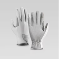 White riding gloves size XL (Temu order variant)