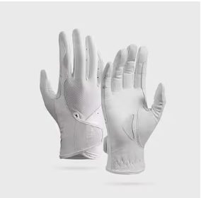 White riding gloves size S